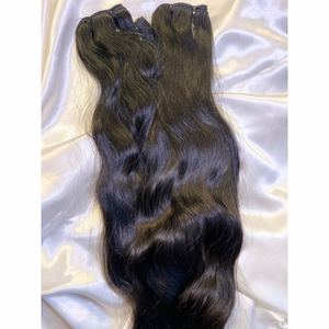 Raw Indian hair extensions