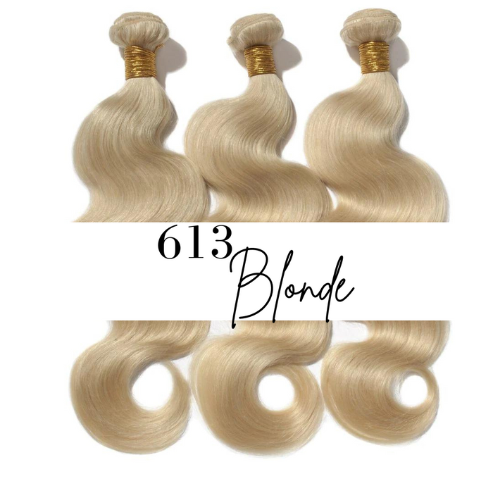 613 Human hair extensions. Our 613 Hair bundles are 100% human hair extensions.