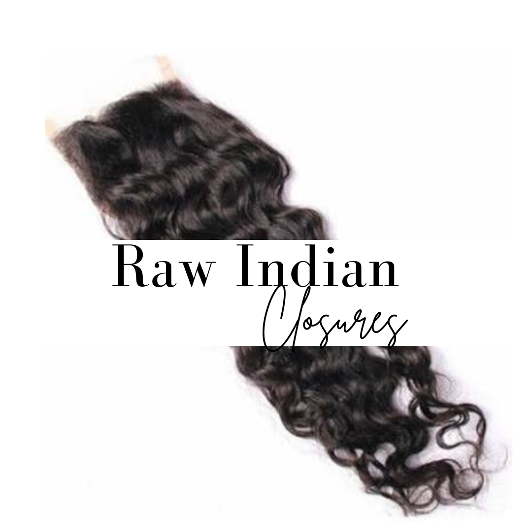 raw closure hair extensions