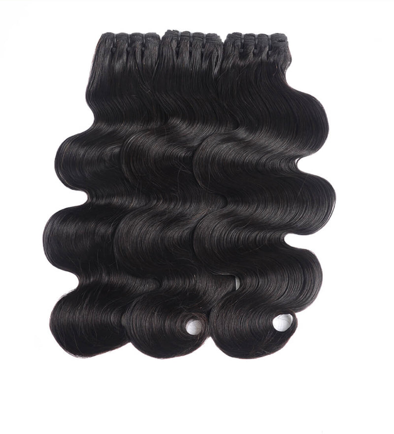 Body Wave Human Hair Extensions.